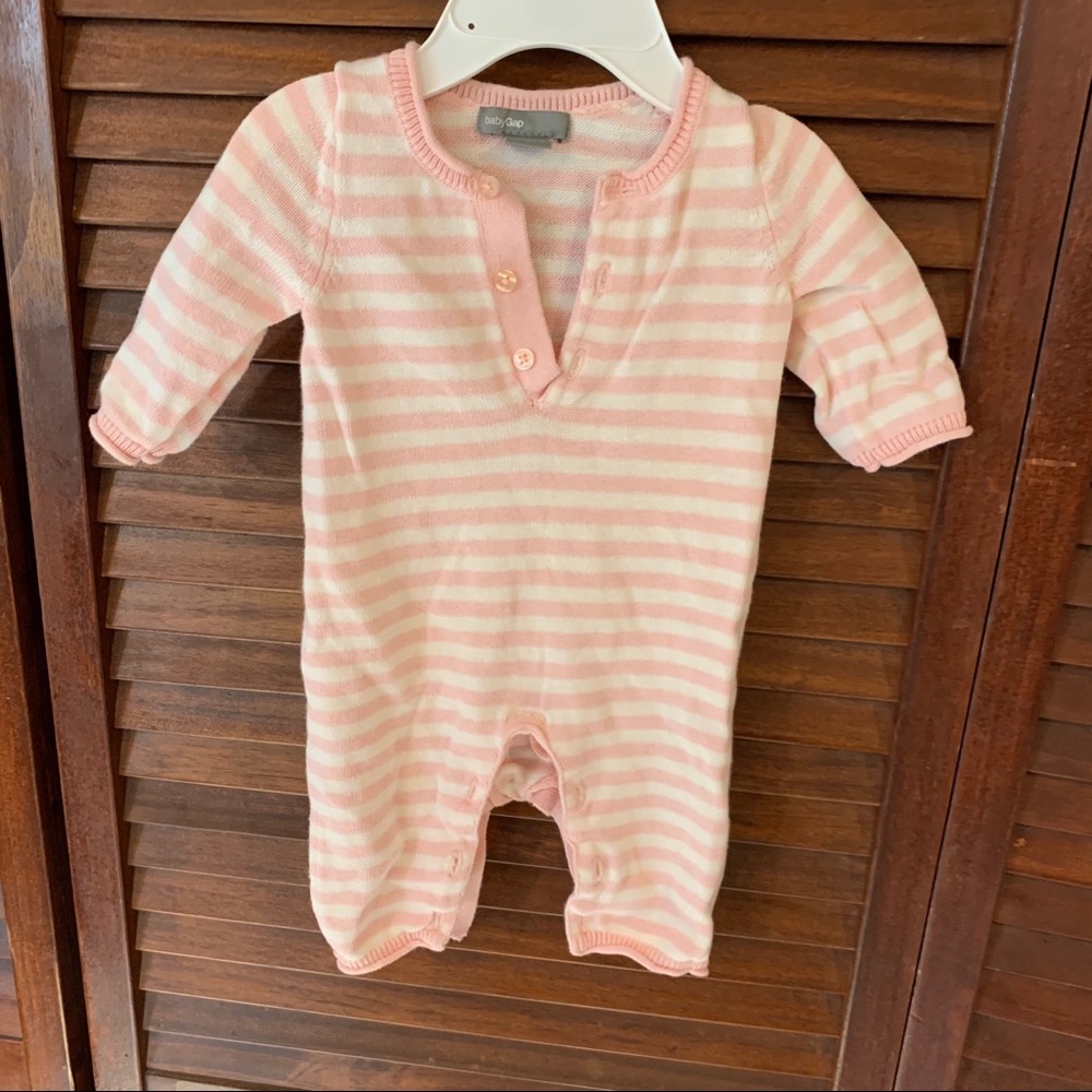 Baby Gap Striped Knit Onesie